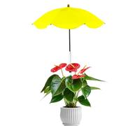 Generisch Ombrellone per piante, con picchetto, regolabile in altezza, resistente ai raggi UV e al vento, per piante in vaso, per giardino, cortile, sentiero, balcone, prato, prato e