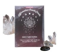 Generisch Oracle Deck - Paper, Self-Motivation Game Set | Affirmation Oracle Cards, Oracles Tarot Cards for Affirmation Men Youth Elderly Friend Beginner Fortune Learning