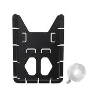 Generisch Organizer autoadesivo per documenti auto - Porta assicurazione auto e approvazione - Organizzatore auto per documenti, patente di guida, carte - Accessori interni per moto, auto, auto, Nero