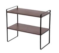 Generisch Organizer da scrivania, 2 ripiani, moderno Erhöher - cucina e scrivania - per casa, ufficio, soggiorno, decorazione per riporre personaggi da collezione