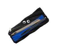 Generisch Organizer per penne, 8,07 x 3,35 pollici, per scuola di classe, studenti, artisti, ufficio, adolescenti, college Travelers Art Class Homeschoolers, Nero , vedi descrizione, Vedi descrizione