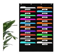 Generisch Organizer per raccoglitori a parete | Portadocumenti con scomparti per la parete - Assortimento documenti sospesi, per uso versatile nella vita di tutti i giorni