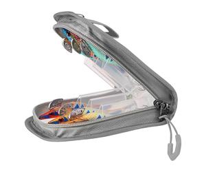 Generisch Organizer trasparente impermeabile para Salidas En Messenger Almacenamiento Principiantes Y Entusiastas Kayak | Bolsa Pequeña para Accesorios De, Estuche para Cebos, Colore arancione, vedi