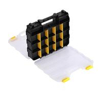 Generisch Organizzatore de Vis et Écrous - Conteneur Double Face 34 Compartiments | Rangement Petites Pièces | Pour Perles, Bijoux, Composants Électroniques, Loisirs Créatifs, Atelier, Bricolage