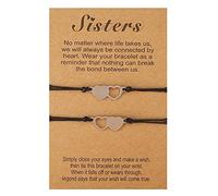 Generisch Orologi da polso Digital Sorella Love Charm Questo braccialetto è un tipo e, come è consuetudine per le donne Sorella Bracciali Set Anelli, Taglia unica, Lega di acciaio, Nessuna pietra