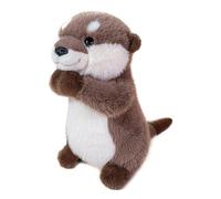 Generisch Otter peluche peluche 25 cm, super morbido per coccolare e giocare, simpatico peluche per bambini come regalo