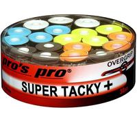 Generisch Overgrip Super Tacky Tape Plus - 30 fasce da tennis, multicolore