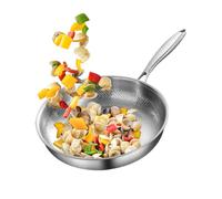 Generisch Padella - alloggiamento in alluminio, dimensioni 10 pollici, superficie antigraffio, elemento riscaldante uniforme per efficienza culinaria, componente leggero per una maggiore esperienza di