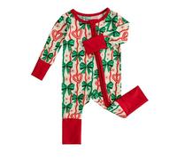 Generisch Pagliaccetto E Tuta Ragazze A Maniche Lunghe, Fuori Bambini Vestiti Di Natale 2025 Santa Baby Little Elf Set Di Abbigliamento Per Bambino Ragazzi Tuta Inverno, Colore: rosso, 3-6 Monate