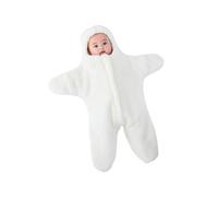 Generisch Pagliaccetto per neonato a forma di stella marina, fasciatoio per neonato a forma di stella marina, pagliaccetto per neonato portatile a forma di stella marina, bianco, 6【Etwa 2-6 Monate】
