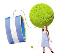 Generisch Palla con cordino, regolabile e silenziosa, per bambini, per interni ed esterni, per la scuola quotidiana, coordinazione degli occhi