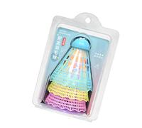 Generisch Palloni da Badminton a LED, Luce nel Badminton Scuro, adminton in Nylon Altamente Elastico, 3 x Badminton colorato per attività Sportive al Chiuso e all'aperto
