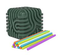 Generisch Pannello sensoriale - giocattolo a forma di cubo in silicone | formato tascabile, compagno di relax giocattolo dai 3 anni in su, per casa, scuola, viaggio