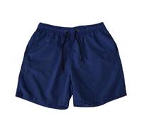 Generisch Pantaloncini estivi per il tempo libero da uomo, pantaloni a quarto color caramella, sportivi da uomo, larghi, ad asciugatura rapida, sottili, pantaloni da spiaggia, Blu marino, M