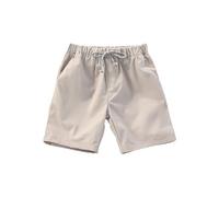 Generisch Pantaloncini per bambini tinta unita pantaloncini casual outwear moda per bambini abbigliamento portiere uomo corto, beige., 12-18 Monate