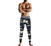 Generisch Pantaloni autunnali da uomo Gaode in peluche per un calore ottimale, con parte inferiore ispessita come pantaloni per il tempo libero durevoli, marrone, XL