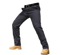 Generisch Pantaloni cargo da lavoro da uomo per attività all'aria aperta, tattici, tasche multiple, impermeabili, leggeri e resistenti, per lavoro, escursioni, tempo libero, da uomo, # 1 nero, M