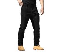 Generisch Pantaloni cargo da uomo lunghi, leggeri e resistenti, con molte tasche, taglio largo, ideali per attività all'aperto, avventure di escursionismo, viaggi e per la vita quotidiana nel tempo
