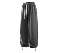Generisch Pantaloni cargo da uomo moderni con tasche come pantaloni casual per il tempo libero per un movimento attivo, comodi da indossare tutti i giorni in una larghezza rilassata, GY2, XL