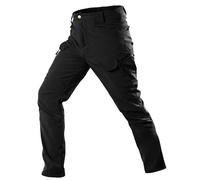 Generisch Pantaloni cargo da uomo, peso pesante, in pile, grandi dimensioni, pantaloni chino con 8 tasche, tasche multifunzionali, pantaloni da trekking, pantaloni cargo elasticizzati, leggeri