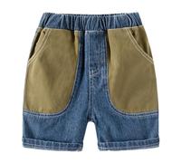 Generisch - Pantaloni cinesi per bambini da cinque minuti per bambini, Blu, 3-4 Anni