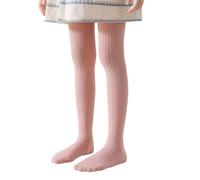 Generisch Pantaloni Con Al Ginocchio Ragazza Calze a costine per, morbidi, elastici e comodi per l'uso quotidiano Ragazza Pantaloni 98, Colore: rosa., 3-5 Jahre