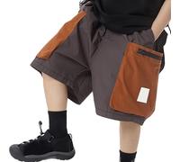 Generisch Pantaloni corti estivi da lavoro, pantaloni eleganti per bambini taglie 3-14 anni, design a cinque tasche, comodi pantaloni per il tempo libero