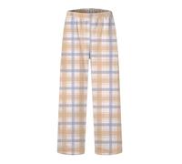 Generisch Pantaloni da Babbo Natale da donna, eleganti alla moda natalizia con design festivo, vestibilità comoda come pantaloni divertenti per il tempo libero, Colore: arancione., M