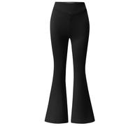 Generisch Pantaloni da fango per bambina, taglia 5, 14 anni, divisa per la scuola, pantaloni da bambina con fori, Nero , 5-6 Anni