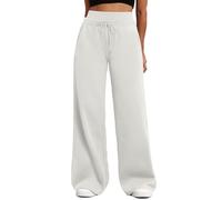 Generisch Pantaloni da jogging da donna, taglia grande, per il controllo della pancia, per lo yoga, a vita alta, in tinta unita, per il tempo libero, per il jogging, per il fitness, per la palestra