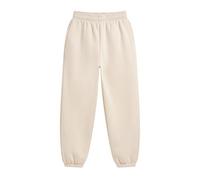 Generisch Pantaloni da jogging per ragazzi, in pile, pantaloni sportivi in tinta unita, per il tempo libero, con elastico in vita, vita alta, con coulisse, pantaloni lunghi, comodi da allenamento, O