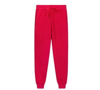 Generisch Pantaloni da pioggia imbottiti per bambini, lunghi, sportivi, elastici, per bambini, moderni, per ragazze, Colore: rosso, 8-9 Anni