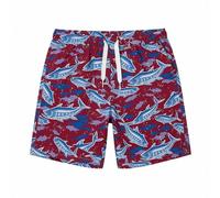 Generisch Pantaloni da ragazzo 2026 con comoda fascia elastica, ideali per il gioco e la scuola nella vita di tutti i giorni., Colore: rosso, 8-9 Anni