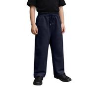 Generisch Pantaloni da ragazzo dal taglio dritto con tasche oblique, comodi pantaloni per il tempo libero in tessuto morbido e traspirante, facili da giocare, abbigliamento quotidiano, design durevole