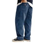 Generisch Pantaloni in velluto a coste, da uomo, invernali, caldi, taglie forti, leggeri, tinta unita, per il tempo libero, traspiranti, da lavoro, classici e comodi