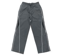 Generisch Pantaloni per il tempo libero europei da uomo con taglio sportivo, gamba dritta per un comfort elegante nella vita di tutti i giorni, grigio scuro, L