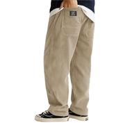 Generisch Pantaloni softshell da uomo, impermeabili, per attività all'aria aperta, da uomo, lunghi, ad asciugatura rapida, slim fit, invernali, elasticizzati, da trekking, gamba dritta, comodi