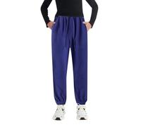 Generisch Pantaloni sportivi per bambini, leggeri, anti-zanzara, in cotone, per ragazzi e ragazze, Pantaloni H2-bu1, 10-12 Anni