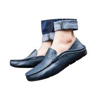 Generisch Pantofole alla moda, comode scarpe casual con suola piatta, ideali per la guida, per il lavoro e il tempo libero, Blu, 40 EU