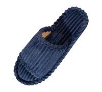 Generisch Pantofole chiuse Signore Commercio Estero Cord Una Parola Apertura Punta Aperta Pantofole Adulti Uomini E Donne Coppia Al Coperto, Blu, 41 EU