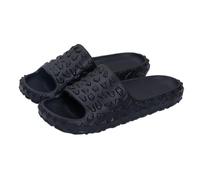 Generisch Pantofole da doccia da donna, colore bianco, scarpe estive da donna, comode, larghe, con suola morbida, tinta unita, con piedini comodi, casual, per l'uso quotidiano, traspiranti, belle