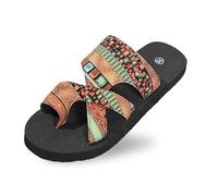 Generisch Pantofole da donna 2026 per uso quotidiano casual in spiaggia Design aperto perfetto per abiti estivi come gonne pantaloncini.Pantofole comode e piatte., giallo., 39 EU