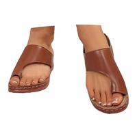 Generisch Pantofole da donna con design a ponte per le dita, ideali per la spiaggia, le gite nel tempo libero, comoda soletta massaggiante per tutto il giorno, suola antiscivolo, materiale leggero e