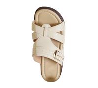 Generisch Pantofole da donna estive, sandali da donna con zeppa, suola morbida, piedini confortevoli, sandali casual con fibbie, suola spessa, sandali con plateau, resistenti all'abrasione