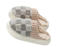 Generisch Pantofole da donna, Fluffy Warm Home, Cozy, non slip, scarpe carine per uomini, adolescenti, adulti, No 10, 40/41 EU