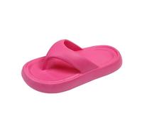 Generisch Pantofole da donna infradito Eva spesse, antiscivolo, morbide, alla moda, per le vacanze, per il tempo libero, leggere, da spiaggia, da spiaggia, Rosa caldo, 36 EU