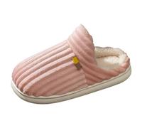 Generisch Pantofole da donna invernali da donna, in feltro, alla moda, per ospiti, pantofole calde, Colore: rosa., 41 EU