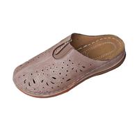 Generisch Pantofole da donna per passeggiate all'aperto, tempo libero ed eventi. Design semplice a slittamento del tallone per il comfort quotidiano., Colore: rosa., 39 EU