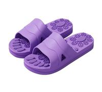 Generisch Pantofole da massaggio da donna, estive, antiscivolo, con plateau, leggere, per attività all'aria aperta, per interni, ad asciugatura rapida, per tutti i giorni, taglia 36-50, Lilla, 38 EU