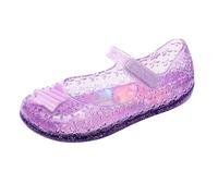 Generisch Pantofole da principessa Jelly Mary Jane, per feste di danza, cosplay, per bambini, comode suola morbida antiscivolo, Lilla, 25 EU